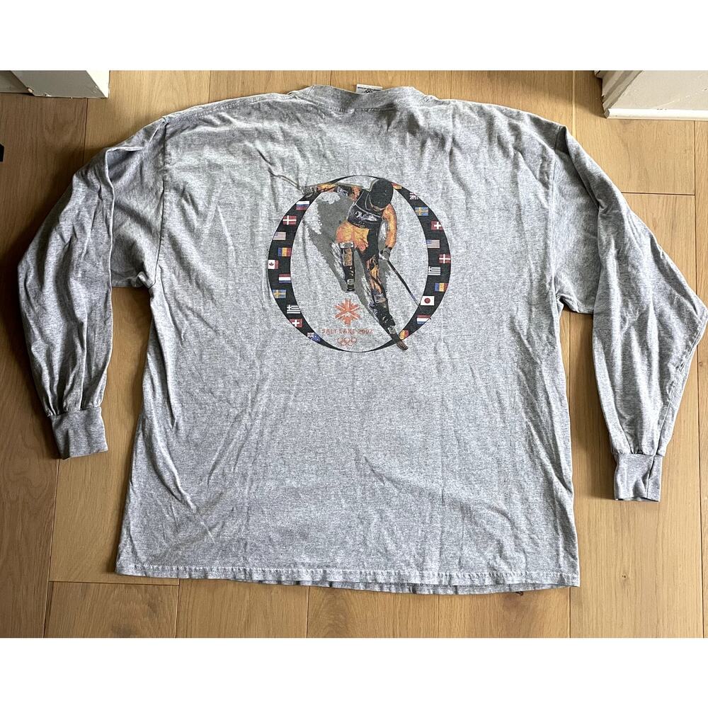 Vintage 2002 Olympics Long Sleeve T-Shirt - XXL